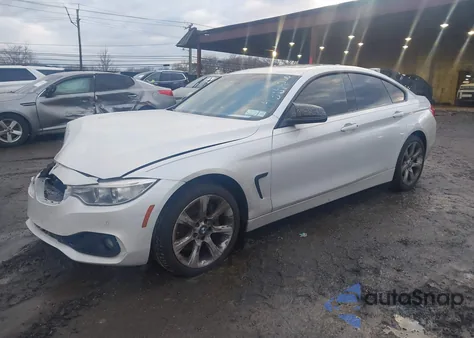2015 BMW 435I Gran Coupe xDrive from USA, damaged, VIN WBA4B3C50FD669680